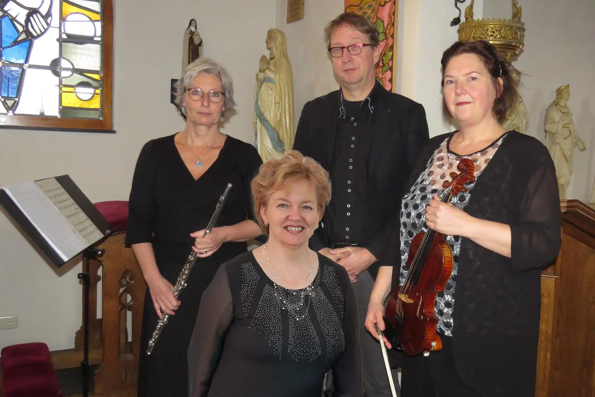 Munttrio met Ria Janssen